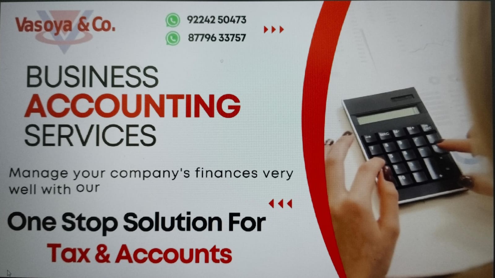 accounting services, income tex services, GST services, finacial planning services, accounting writing services
