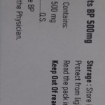 METRONIDAZOLE TABLETS 500MG