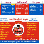 rajwadi gathiya & bhajiya