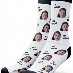 aMiHa CUSTOM PRINTED PHOTO SOCKS
