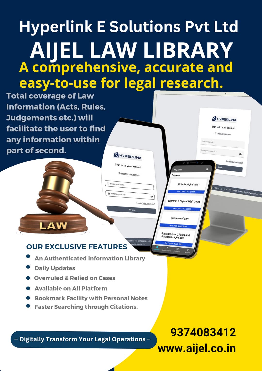 Hyperlink E Solutions Private Limited (legal service for use)