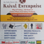 all kind of  cotton waste & safty products