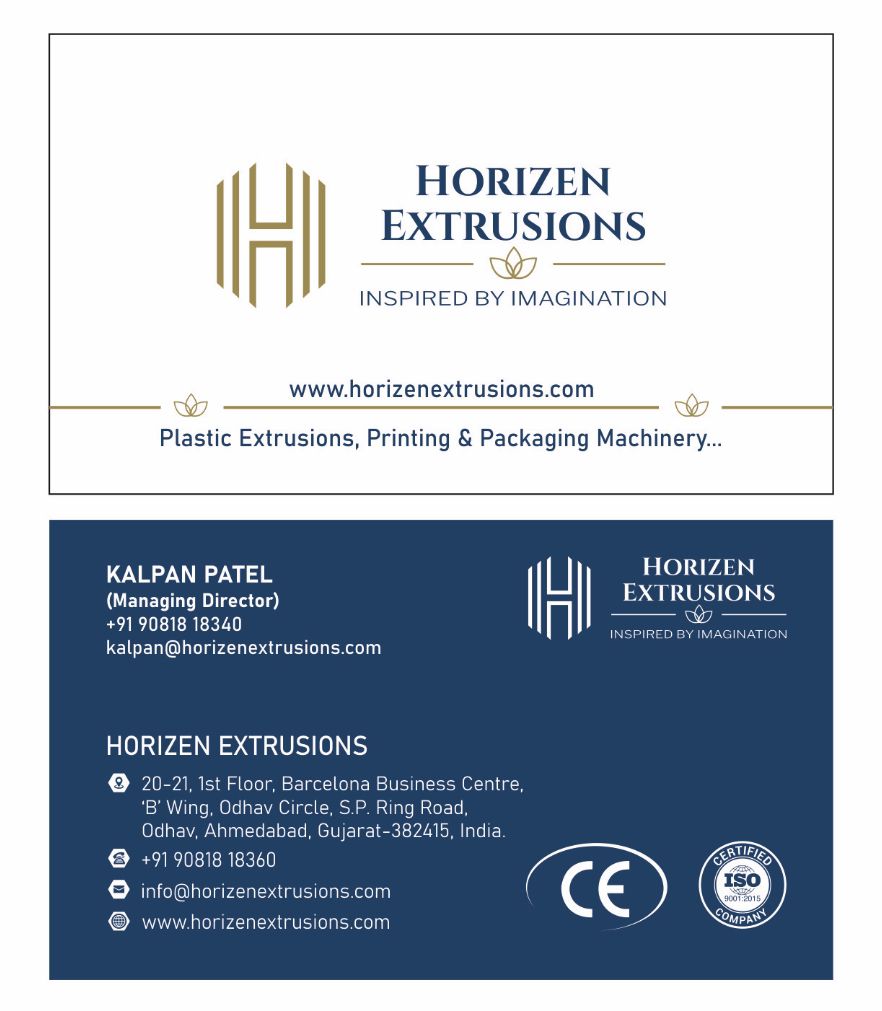 plastic extrusions, printing & packing machinery