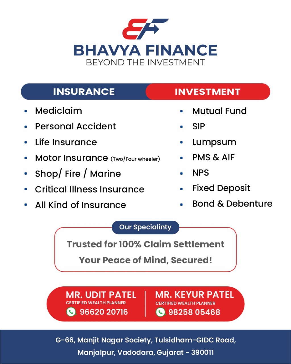 Finance & insurances company