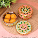 Meenakari Steel Containers