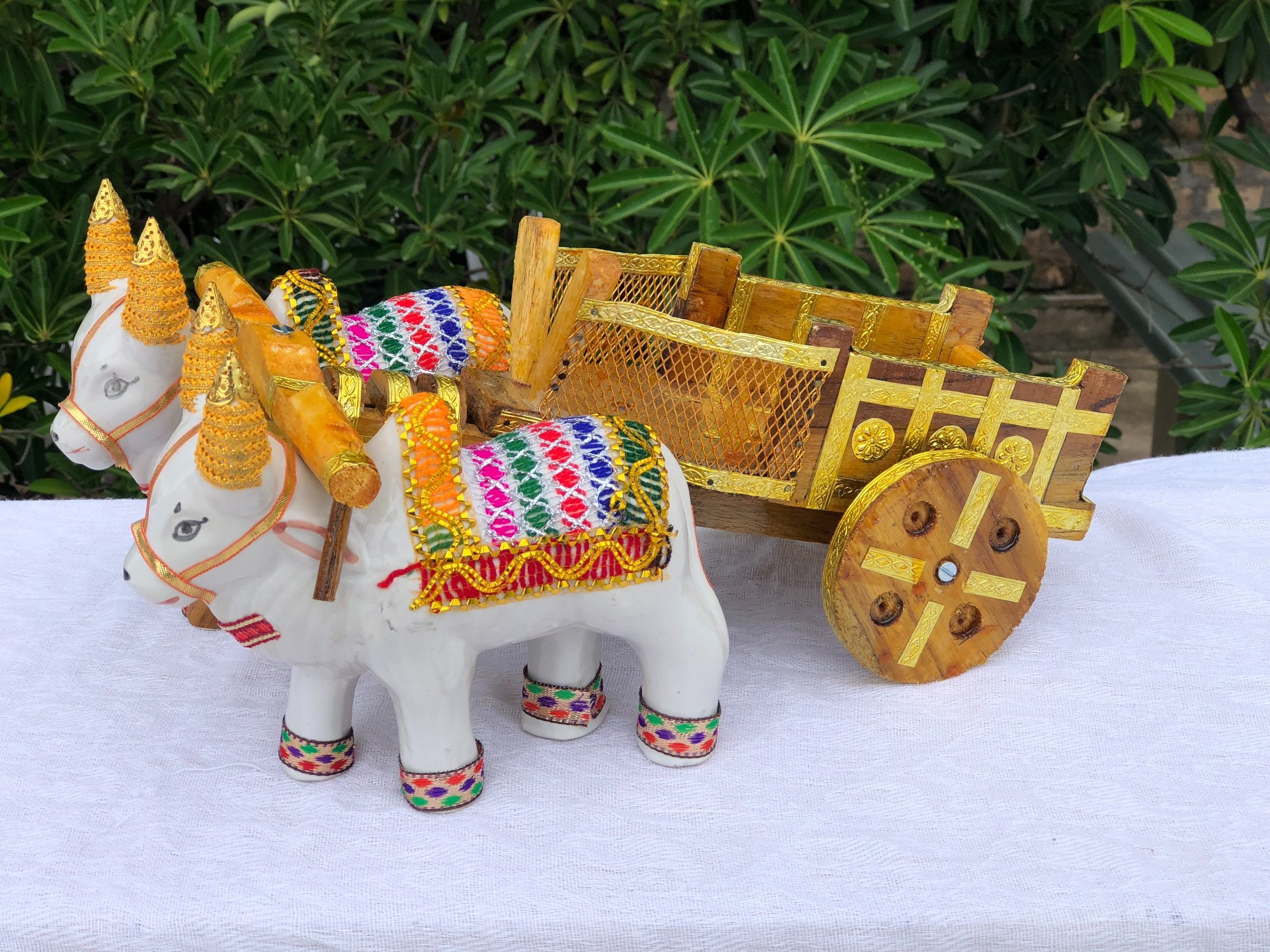 Wooden Bullock Cart