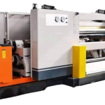 Cassette type fingerless single facer machine