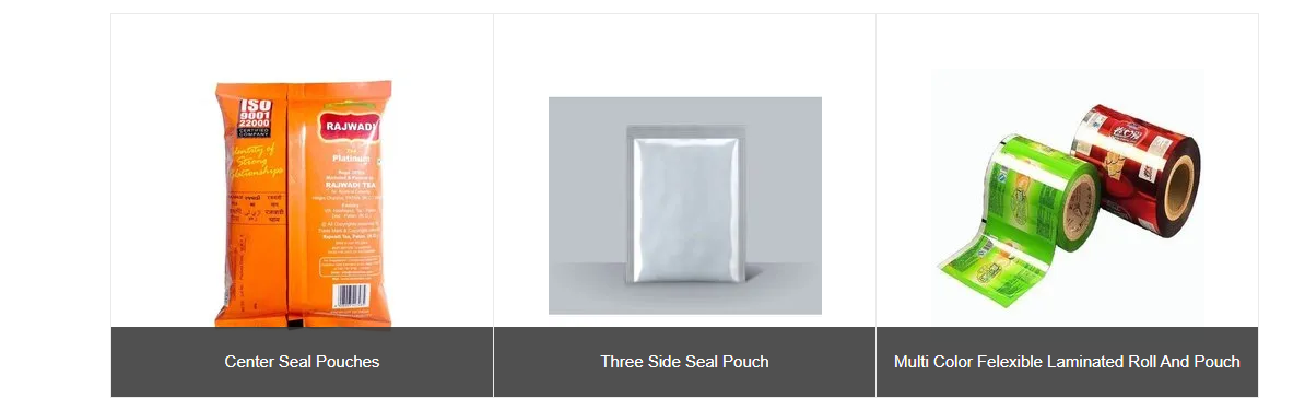Manufacturer of packaging pouch & other products
