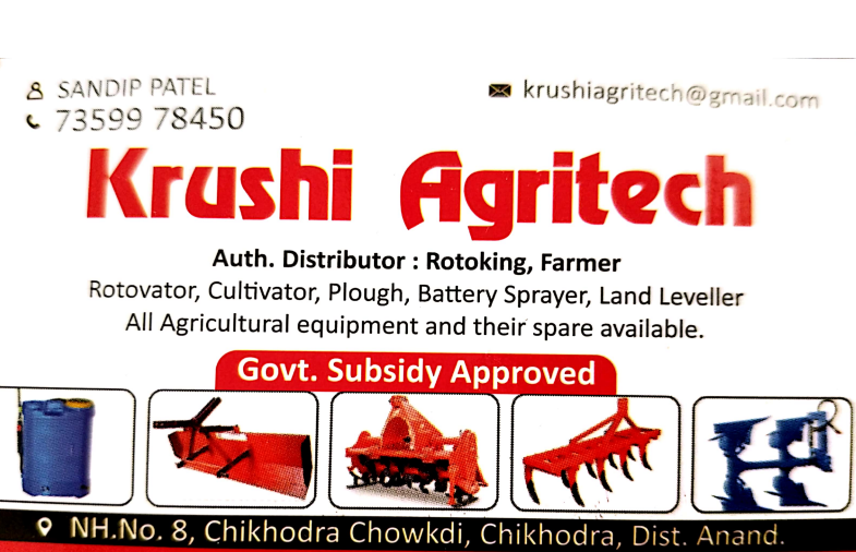 Agritecuitural equipment & spare part's