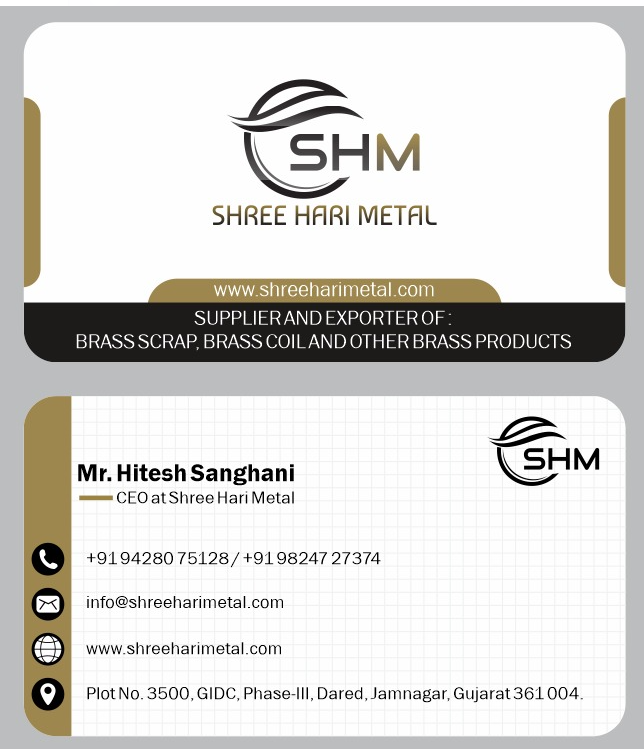 Supplier and Exporter of Brass scarap, Brass oil and other Brass product