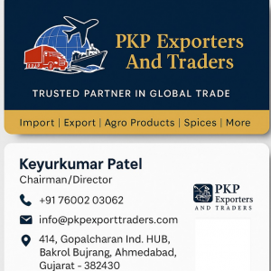 Vegetable, fruit & daily spice export