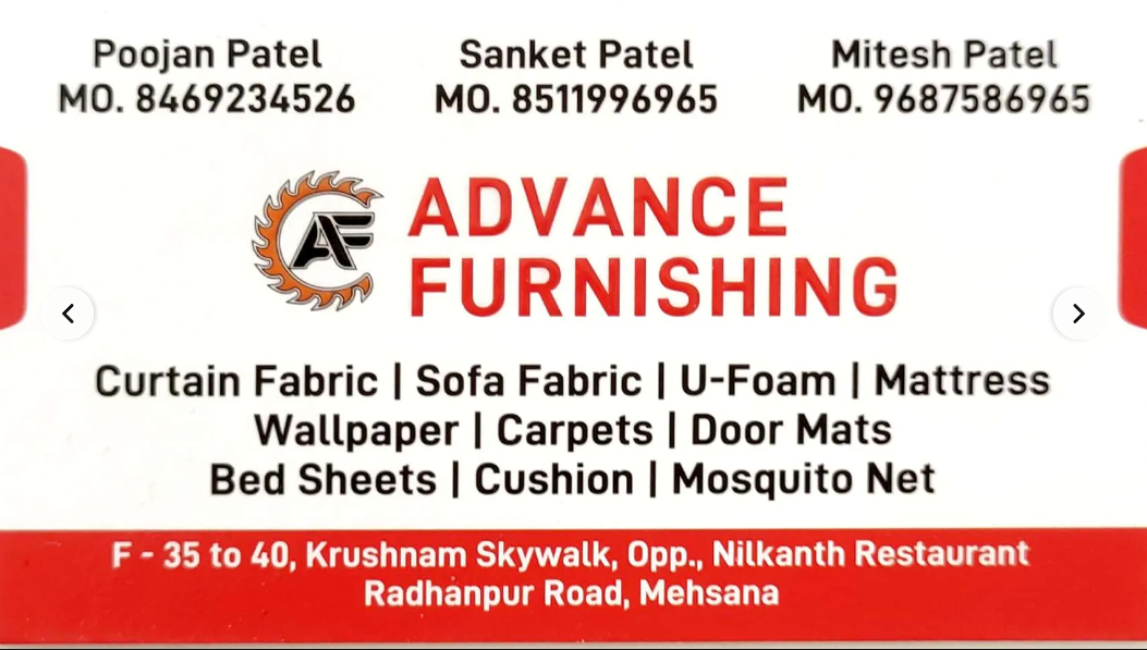 all furnishing items