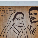 We do different art workshops like resin art, lippan art, foil art, fabric painting, canvas painting and we also customs