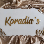 We do different art workshops like resin art, lippan art, foil art, fabric painting, canvas painting and we also customs