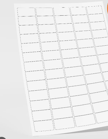 A4 label & A4 label sheet