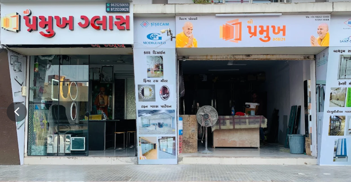 Interior glass iteams