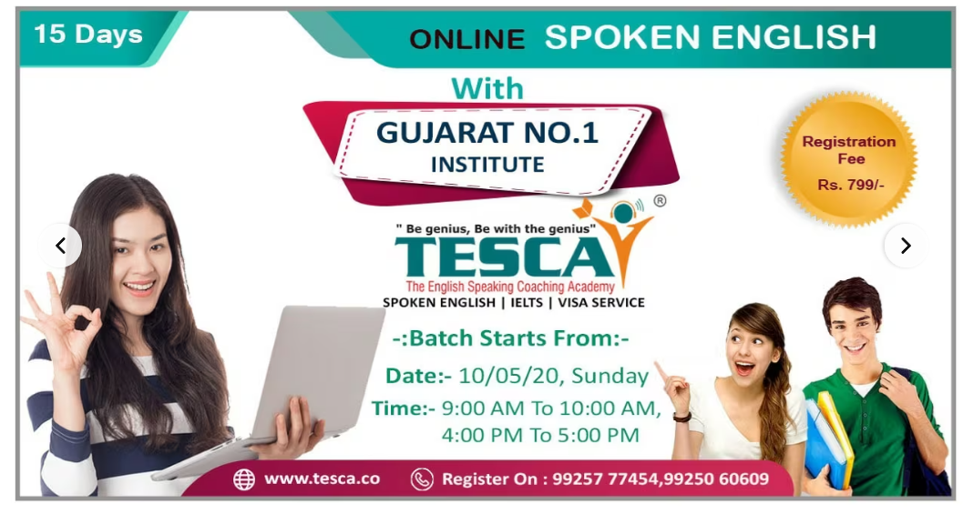 Spoken English, IELTS, Visa Services