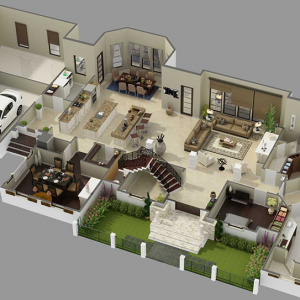 3D Interior Rendering Service | 3D Interior Design Service.