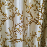 Curtain Fancy Fabric, Panel ( Coffee) Fabric, Knitting Print Curtain, Fashionable Knitting Print