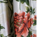 Curtain Fancy Fabric, Panel ( Coffee) Fabric, Knitting Print Curtain, Fashionable Knitting Print