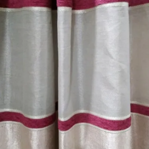 Curtain Fancy Fabric, Panel ( Coffee) Fabric, Knitting Print Curtain, Fashionable Knitting Print