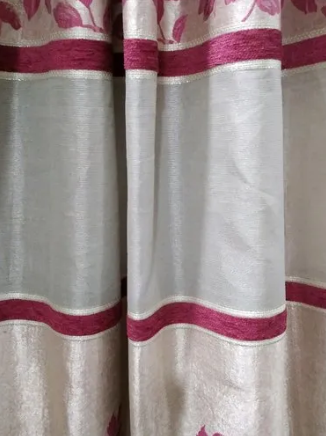 Curtain Fancy Fabric, Panel ( Coffee) Fabric, Knitting Print Curtain, Fashionable Knitting Print