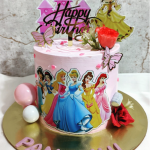 We serve a delicious cake with extra love.