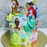 We serve a delicious cake with extra love.