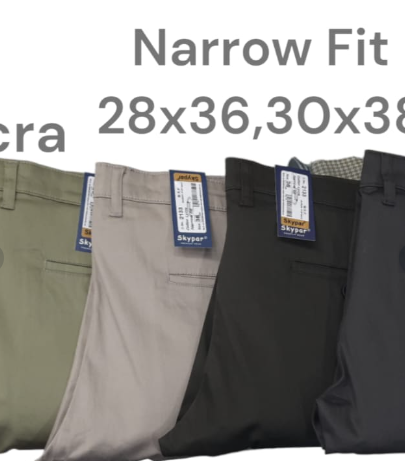 Men's bottom wear manufacturer since 1990.