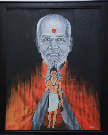 Oil painting on canvas