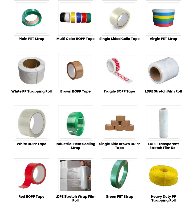 Manufacturing BOPP TAPE AND STRACH FILM