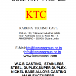 Mfg. of all grade of steel and duplex casting