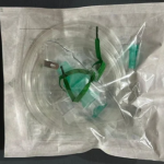 Urine Collection Bags with Measured Volume Meters and Surgical Gowns.