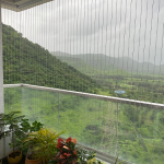 Glass Railing, Aluminums Railing, invisible grill