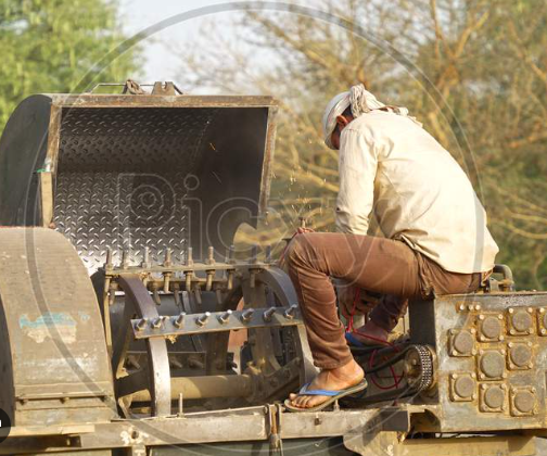 Agriculture fertilizer and crops Technology.