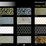 Decorative wall tiles