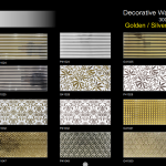 Decorative wall tiles