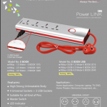 ALARM CLOCK, DIGITAL CLOCK, POWER LINK, SPIKE GUARD, MULTY PLUG and MODULAR USB CHARGER