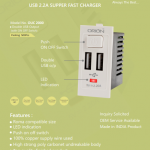 ALARM CLOCK, DIGITAL CLOCK, POWER LINK, SPIKE GUARD, MULTY PLUG and MODULAR USB CHARGER