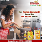 100% Pure & Naturally Grounuts  Oil