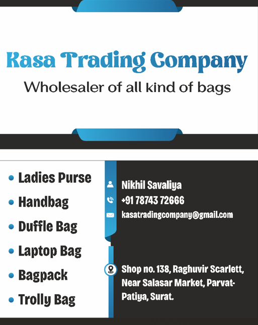 Mfg. of Ladies Purse & Handbag