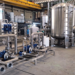 Wastewater treatment plants.