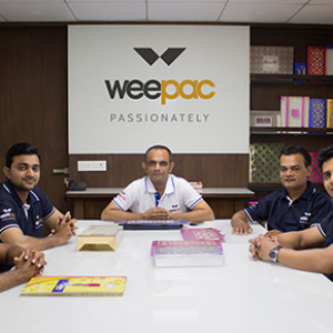 Paper and Plastic packaging.