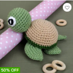 Crochet baby toys and accessories.