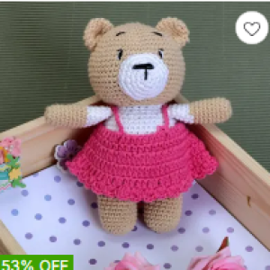 Crochet baby toys and accessories.