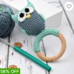 Crochet baby toys and accessories.