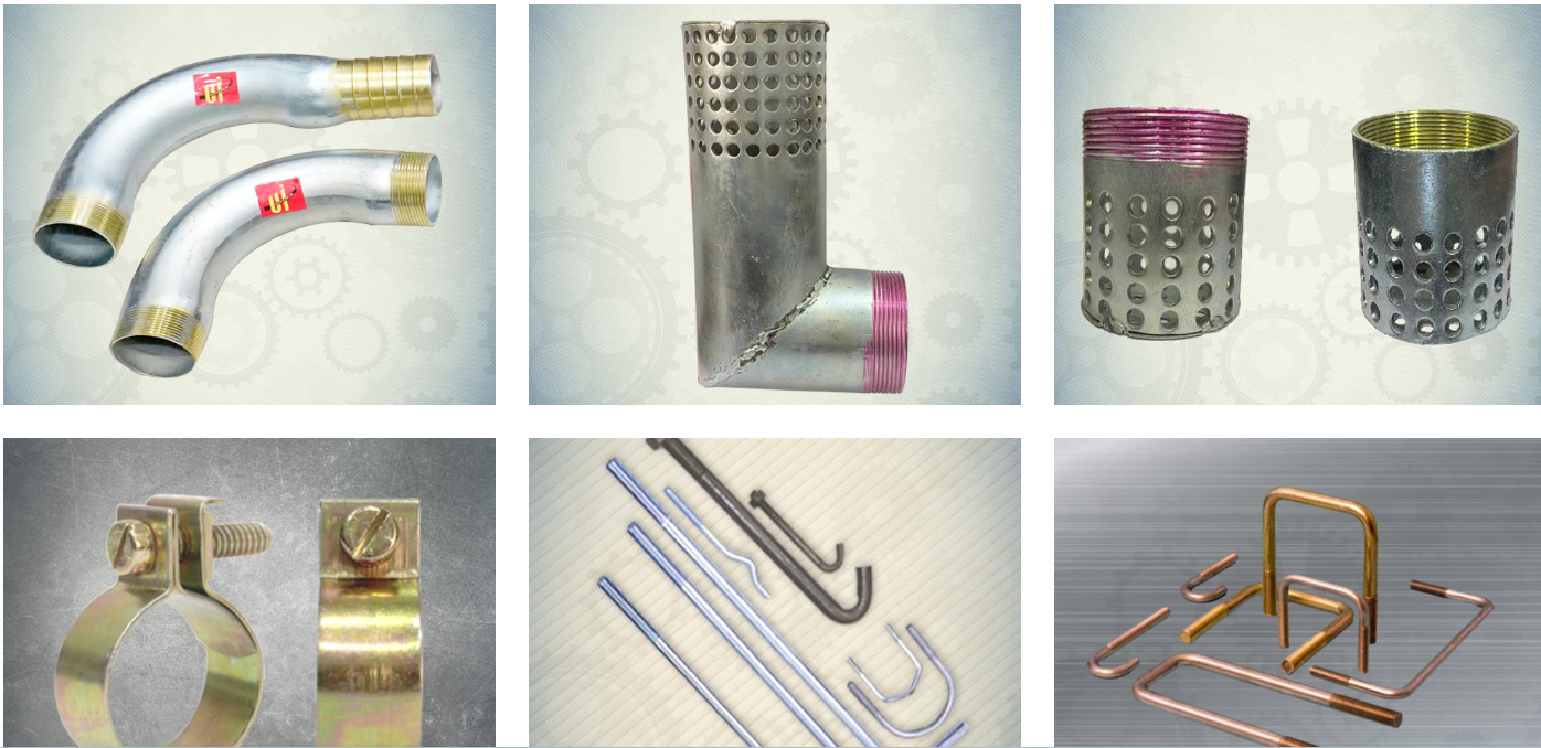 Hose Clamp, Submersible Pump, Clamp, Belt Fastener, S.S.Nipple.