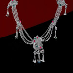 designed Card Butti Earrings, Necklace Set, Butti Earrings, Tops, Long Earrings, Earrings, Oxidised Jumer And Butti.