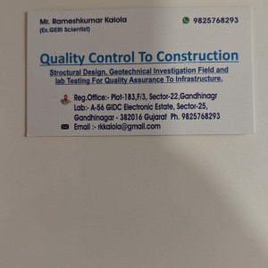 Quality Assurance to Infrastructure