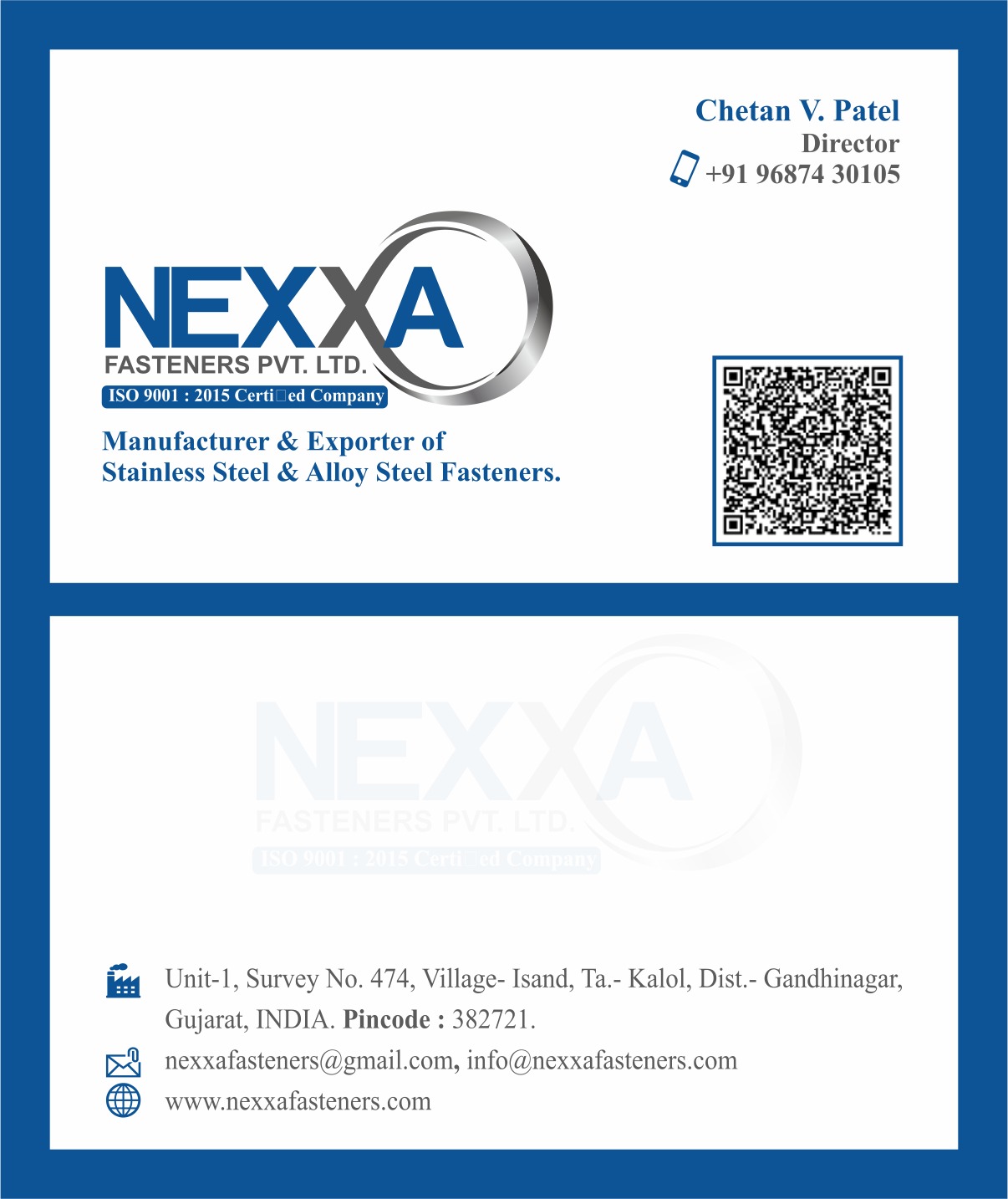 Mfg.of SS & Alloy steel fasteners